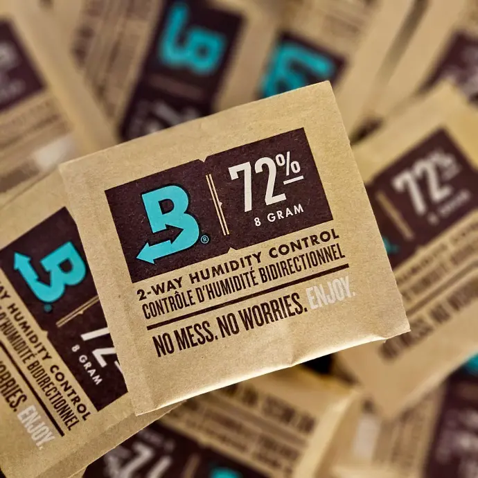 Boveda 2-Way Humidity control 72% 8 gr