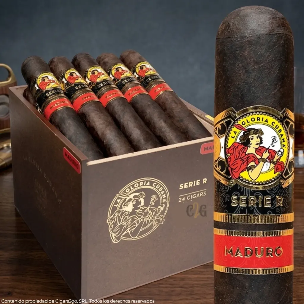 La Gloria Cubana Serie R Maduro No. 5 (Robusto) (5.5"x54)