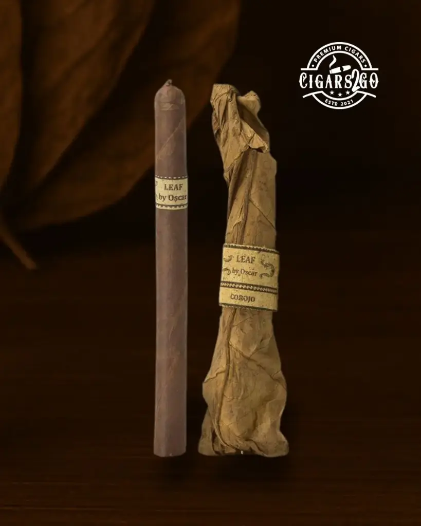 Leaf by Oscar Maduro Lancero 7 x 38