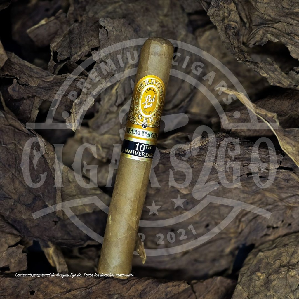 Perdomo 10th Aniversary Connecticut Champagne (6” x 54)