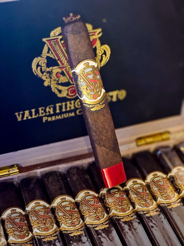 Valentino Siesto Box Pressed Maduro 52 x 5 1/2