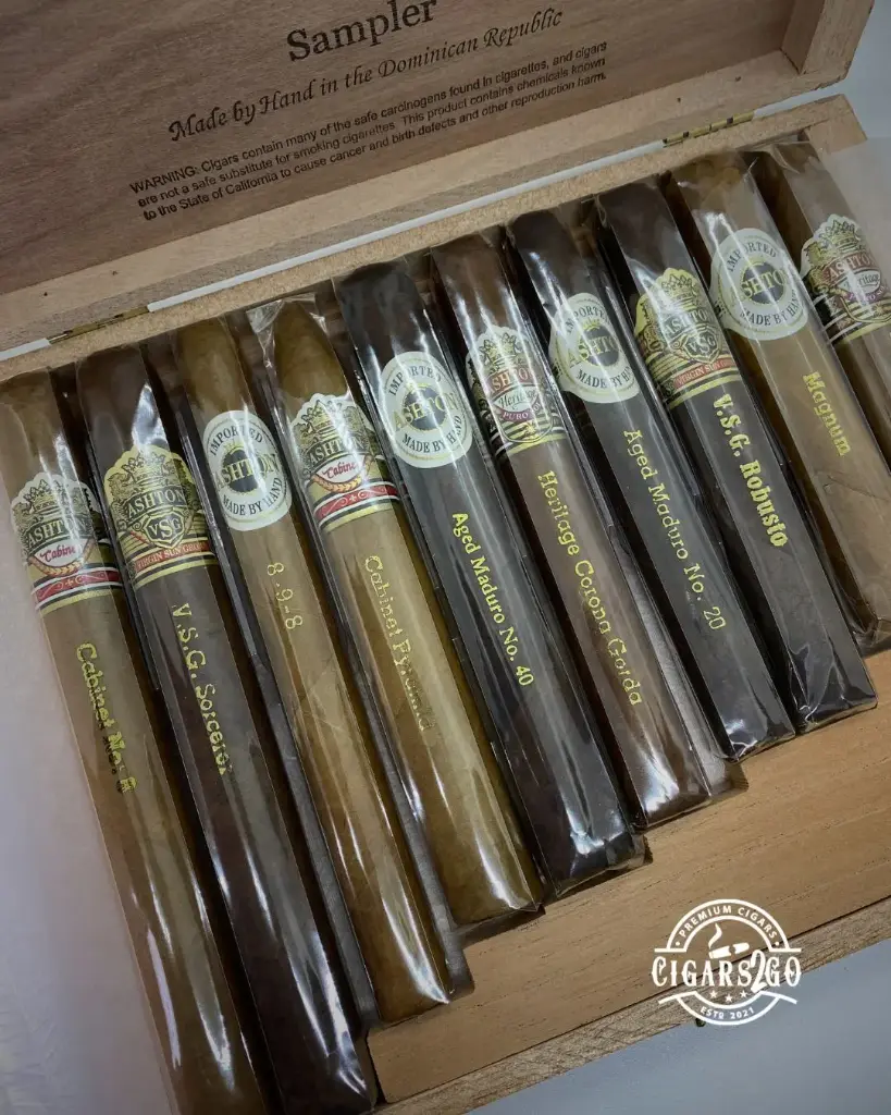 Ashton Classic 10 Cigar Sampler