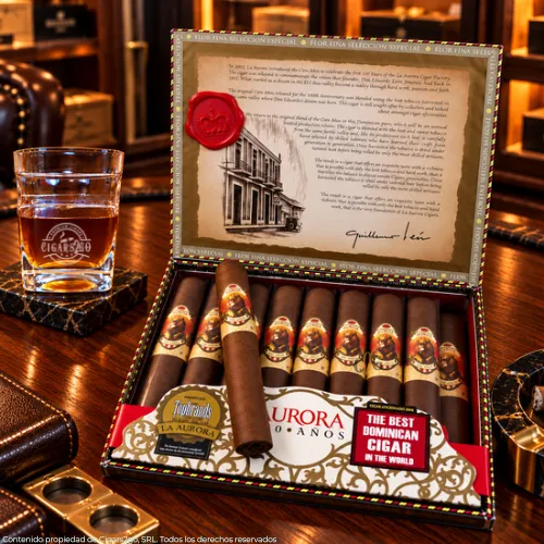 La Aurora 100 Años Robusto