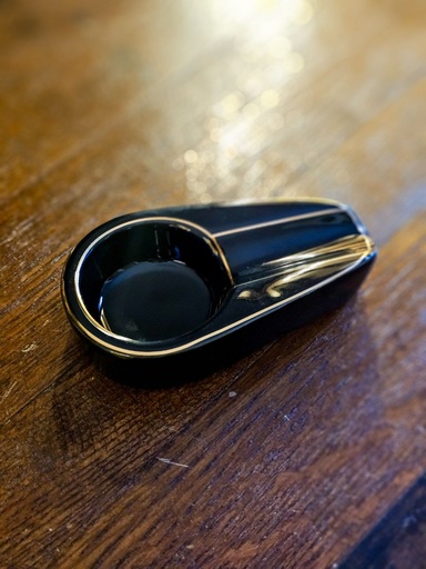 [ACC029] Cenicero Negro Ceramica