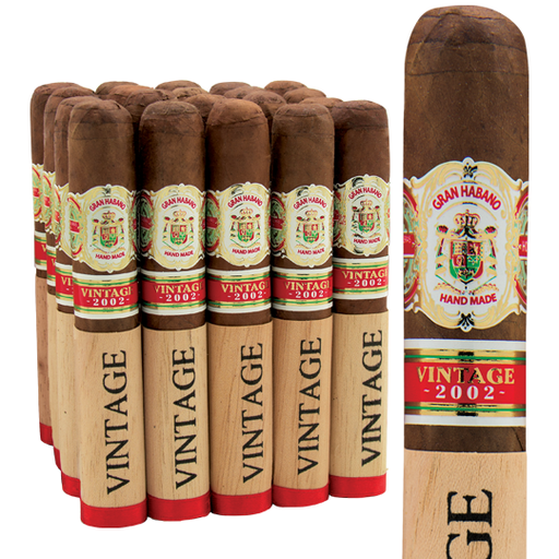 [GRH001] Gran Habano Vintage 2002 Robusto (5.0"x50)