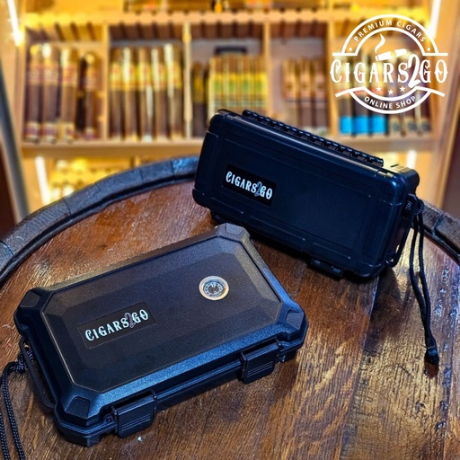 [HUM010] Humidor Caddy de 6 puros con Hidrómetro  C2GO