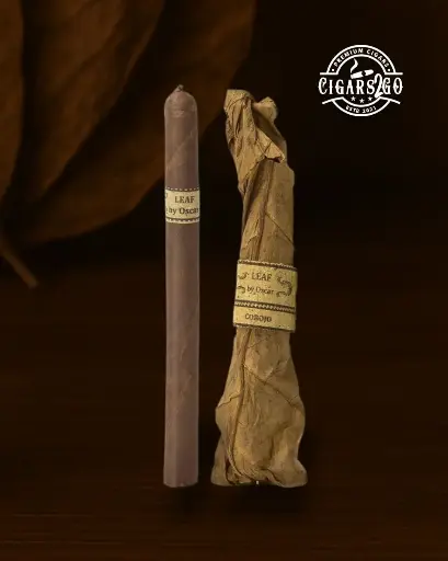 [OVA003] Leaf by Oscar Maduro Lancero 7 x 38