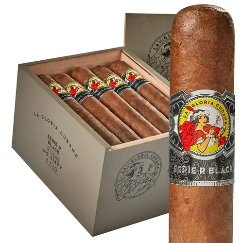 [LGC006] La Gloria Cubana Serie R Black No.60 (Gordo) (6.0"x60)
