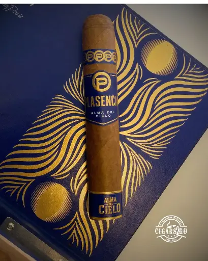 [PLA025] Plasencia Alma del Cielo Celeste Robusto (4 7/8" x 52)